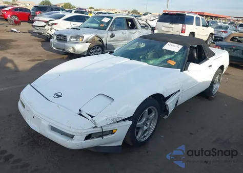 1996 Chevrolet Corvette из США, поврежденный, VIN 1G1YY3252T5110019